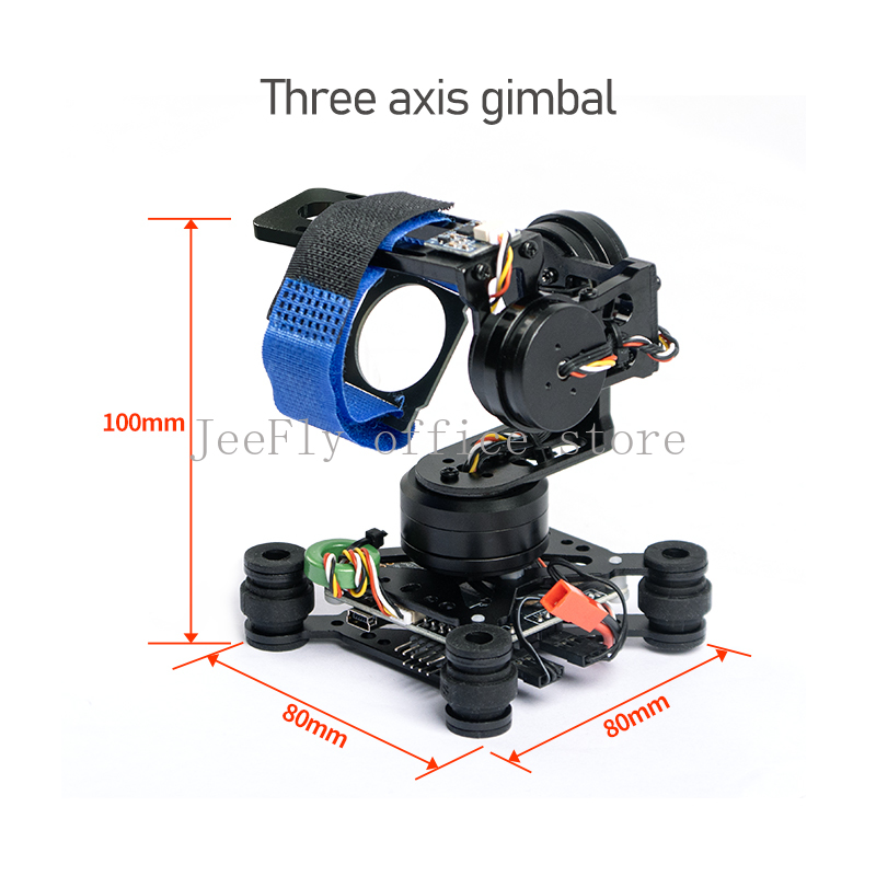 Drone Gimbal 3 Axis - 3軸ブラシレスジンバルカメラマウント＆32bit Storm32コントローラーボード Gopro3/Gopro4/SJ4000/Xiaomi FPVカメラドローン用