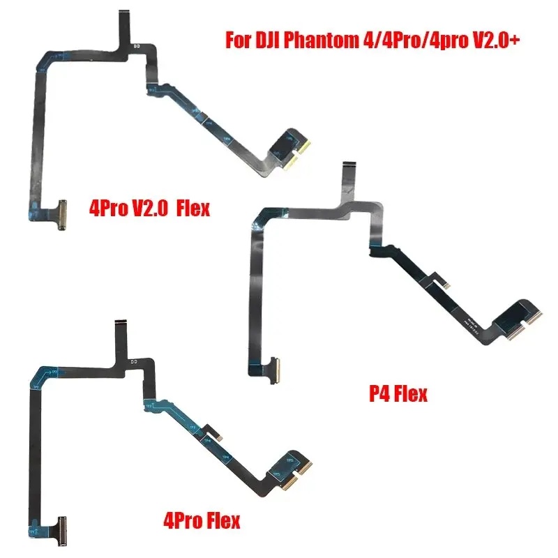 Drone Gimbal Ribbon Cable - DJI Phantom 4/P4Pro/P4Pro V2.0 ドローン用フレキシブルジンバルフラットリボンケーブル 修理交換部品