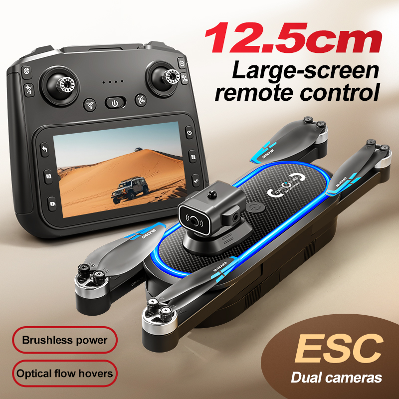 2025 S186 ドローン プロ仕様 4K HD デュアル - Drone Gimbal Brushless のレビューと価格