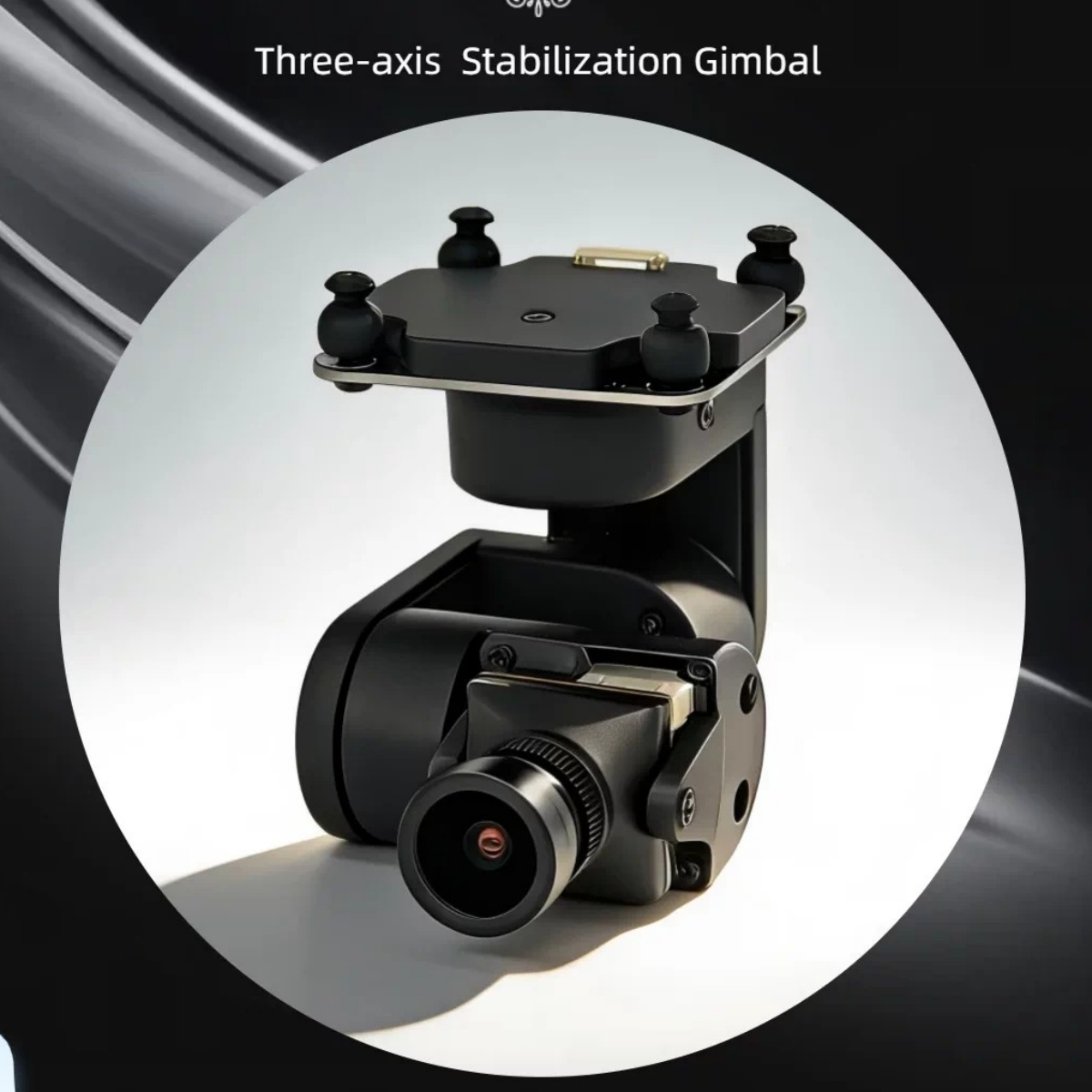 NCZOBOE 3軸ジンバルFPVレーシングドローン、安定性 - Drone Gimbal 3 Axis のレビューと価格