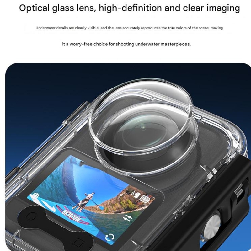 フルカバレッジ保護ケース 360 カメラダイビングケース耐海 - Drone Gimbal Case のレビューと価格