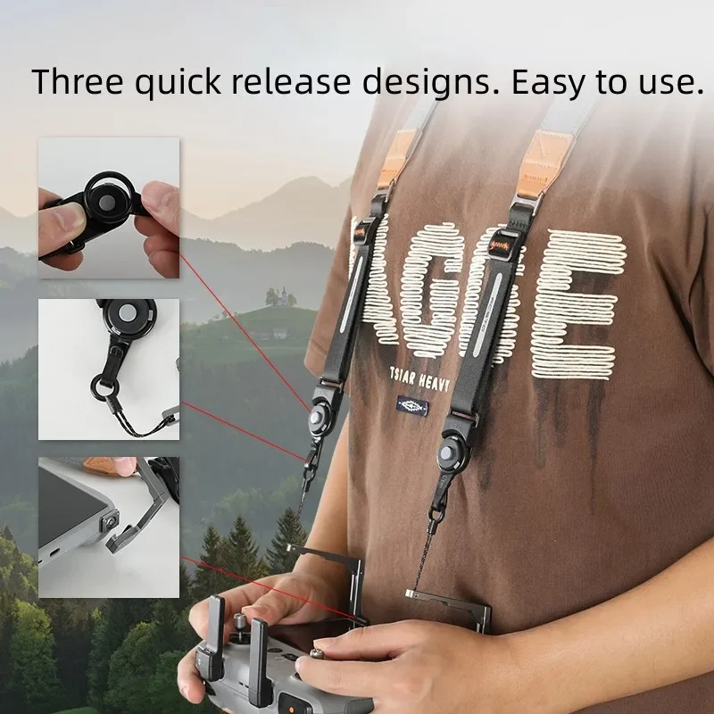 DJI RC / RC 2 リモコン用ネックストラップ、DJ - Dji Drone Air 3 のレビューと価格
